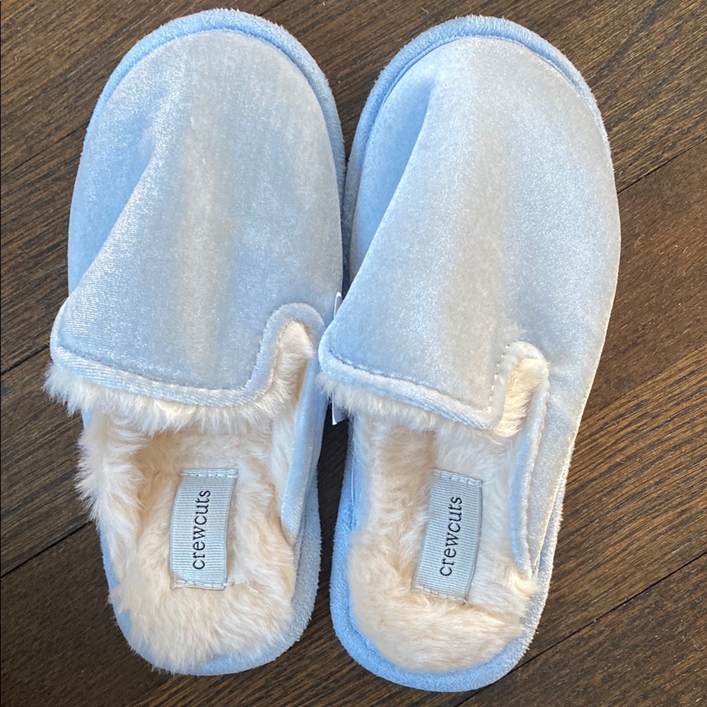 Crewcuts Kids Blue Slippers